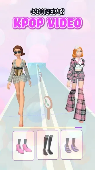 Скачать взлом Fashion Battle — Dress up game (Фэшнбатл)  [МОД Меню] — последняя версия apk на Андроид screen 1