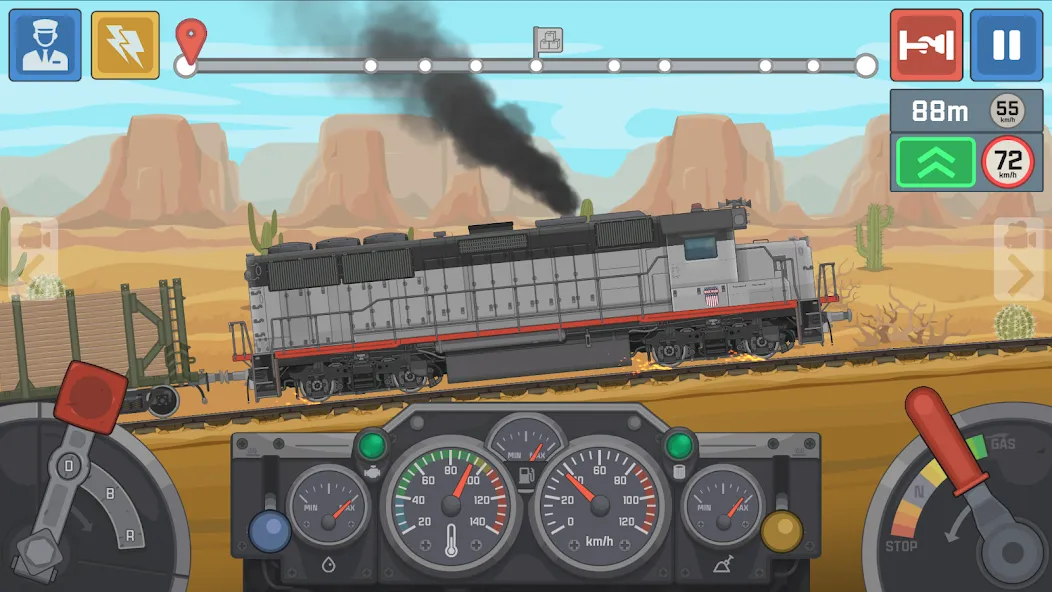 Скачать взлом Train Simulator: Railroad Game (Трейн Симулятор)  [МОД Mega Pack] — последняя версия apk на Андроид screen 1