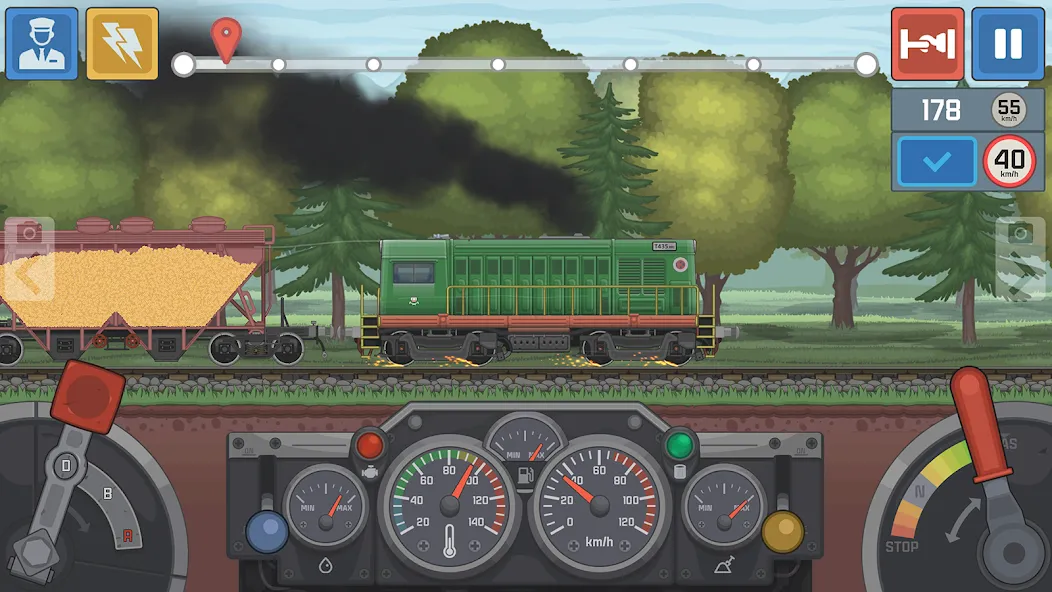 Скачать взлом Train Simulator: Railroad Game (Трейн Симулятор)  [МОД Mega Pack] — последняя версия apk на Андроид screen 4