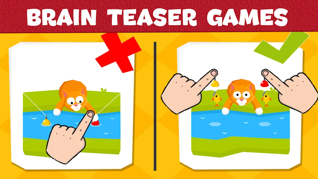 Скачать взлом Brain Games: Puzzle for adults  [МОД Меню] — стабильная версия apk на Андроид screen 3