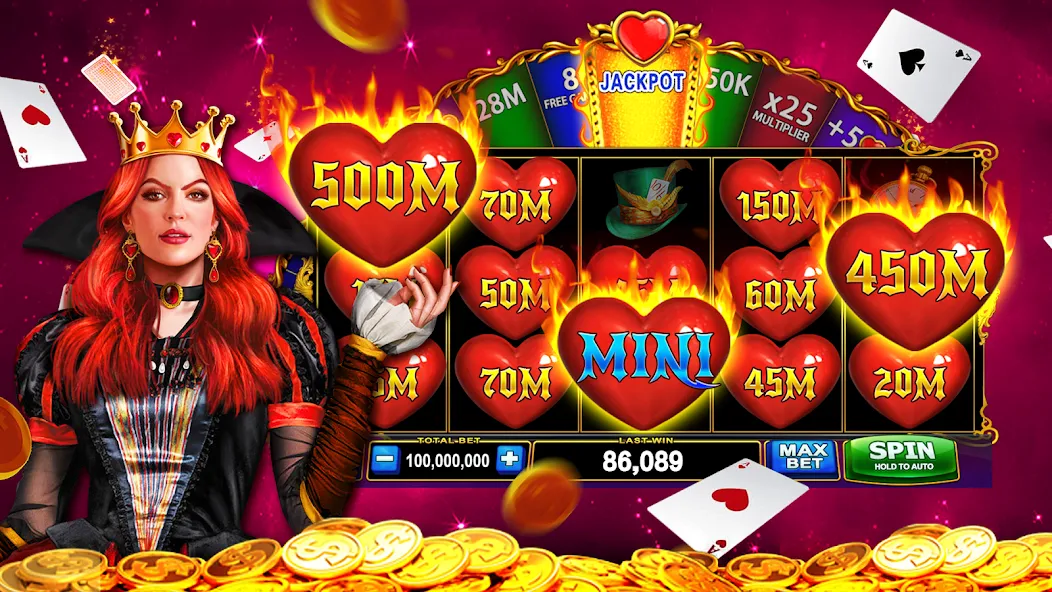 Взломанная Grand Jackpot Slots — Casino (Гранд Джекпот Слот игры)  [МОД Бесконечные деньги] — последняя версия apk на Андроид screen 1