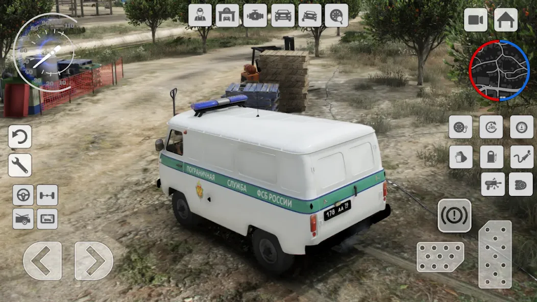 Скачать взлом UAZ Loaf: Special vehicle 4×4  [МОД Все открыто] — стабильная версия apk на Андроид screen 4