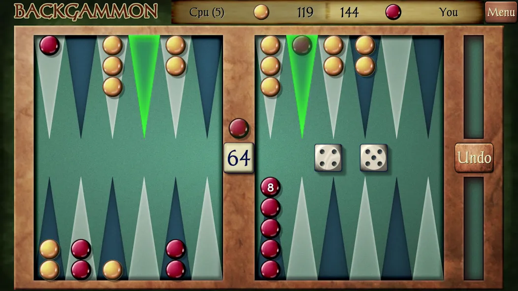 Скачать взлом Backgammon (Бэкгаммон)  [МОД Unlimited Money] — последняя версия apk на Андроид screen 1