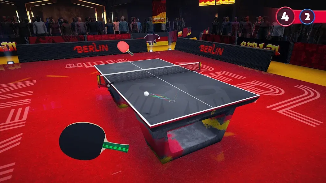 Взлом Ping Pong Fury (Пингпонг Фьюри)  [МОД Много монет] — стабильная версия apk на Андроид screen 4