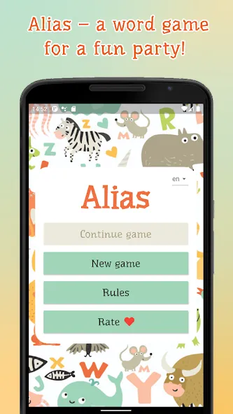 Скачать взлом Alias – explain a word  [МОД Unlocked] — полная версия apk на Андроид screen 1