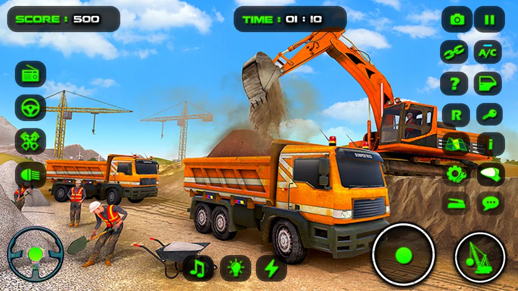 Взломанная City Construction: Sand Games  [МОД Все открыто] — полная версия apk на Андроид screen 1