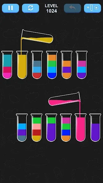 Скачать взлом Water Sort Puzzle (Уотер Сорт Пазл)  [МОД Бесконечные монеты] — стабильная версия apk на Андроид screen 3