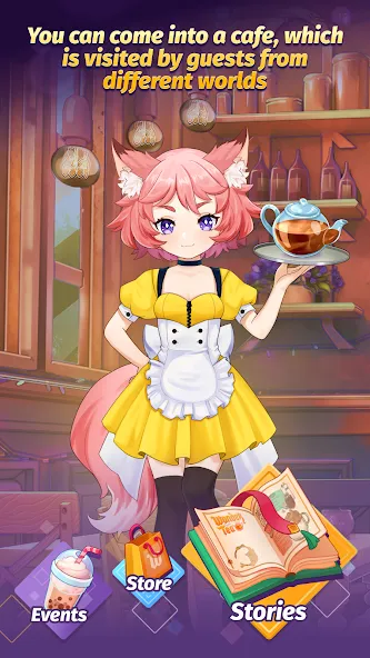 Скачать взлом Wonder Tea — Love & Mysteries  [МОД Меню] — стабильная версия apk на Андроид screen 1