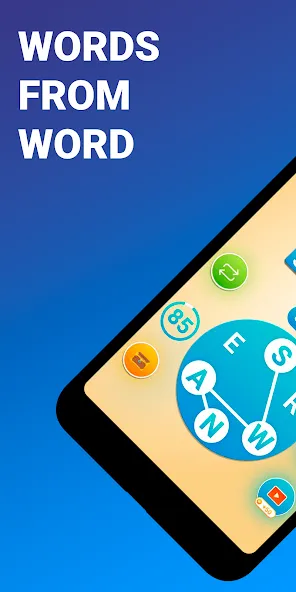 Взлом Words from word: Crosswords  [МОД Menu] — последняя версия apk на Андроид screen 1