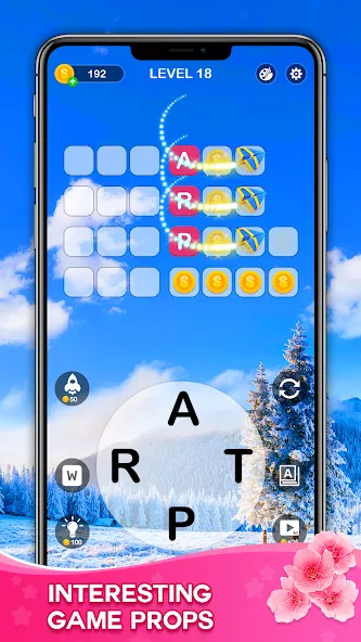 Скачать взлом Word Connect — Train Brain (Ворд Коннект)  [МОД Unlimited Money] — полная версия apk на Андроид screen 3