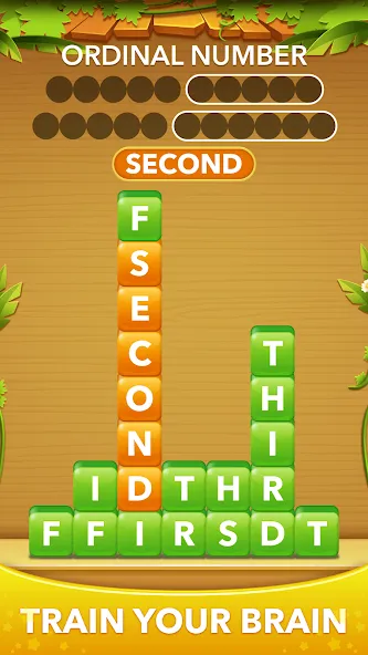 Взломанная Word Heaps -Connect Stack Word  [МОД Бесконечные монеты] — полная версия apk на Андроид screen 1