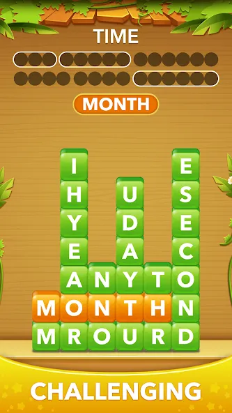 Взломанная Word Heaps -Connect Stack Word  [МОД Бесконечные монеты] — полная версия apk на Андроид screen 5