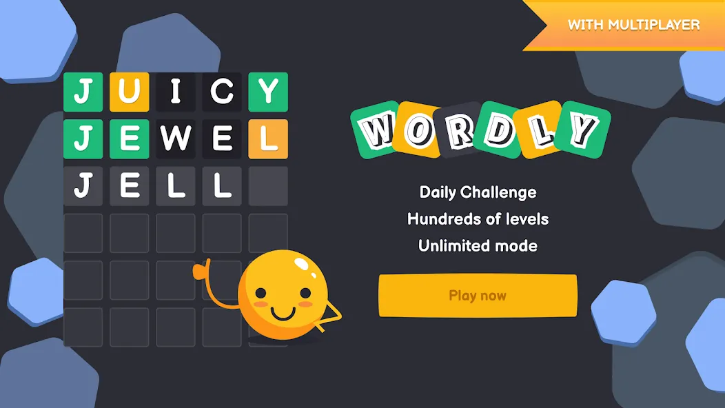 Взлом Wordly — unlimited word game (Вордли)  [МОД Все открыто] — полная версия apk на Андроид screen 1