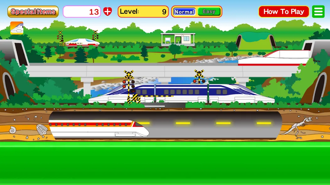 Скачать взломанную Train Zoom-Zoom (Трейн Зум)  [МОД Mega Pack] — стабильная версия apk на Андроид screen 3