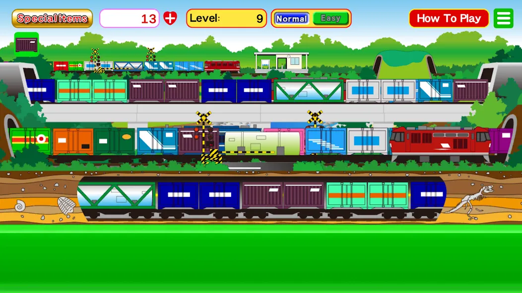 Скачать взломанную Train Zoom-Zoom (Трейн Зум)  [МОД Mega Pack] — стабильная версия apk на Андроид screen 5